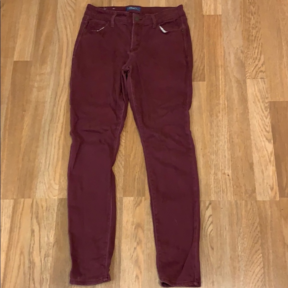 Purple jeggings